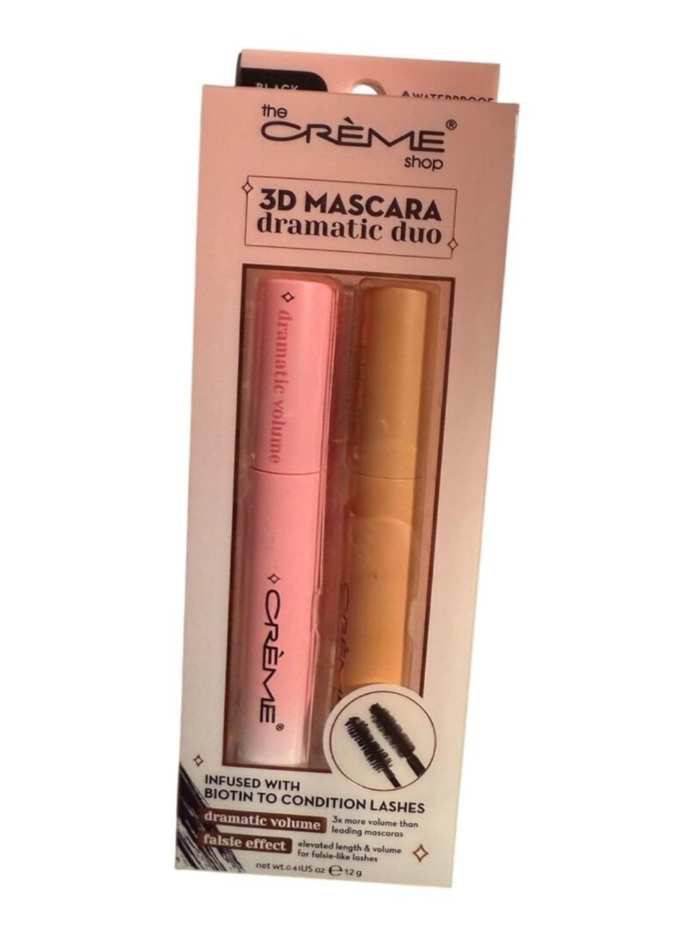 (2) The Crème Shop 3D Mascara Dramatic Duo